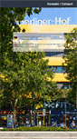 Mobile Screenshot of berliner-hof.com